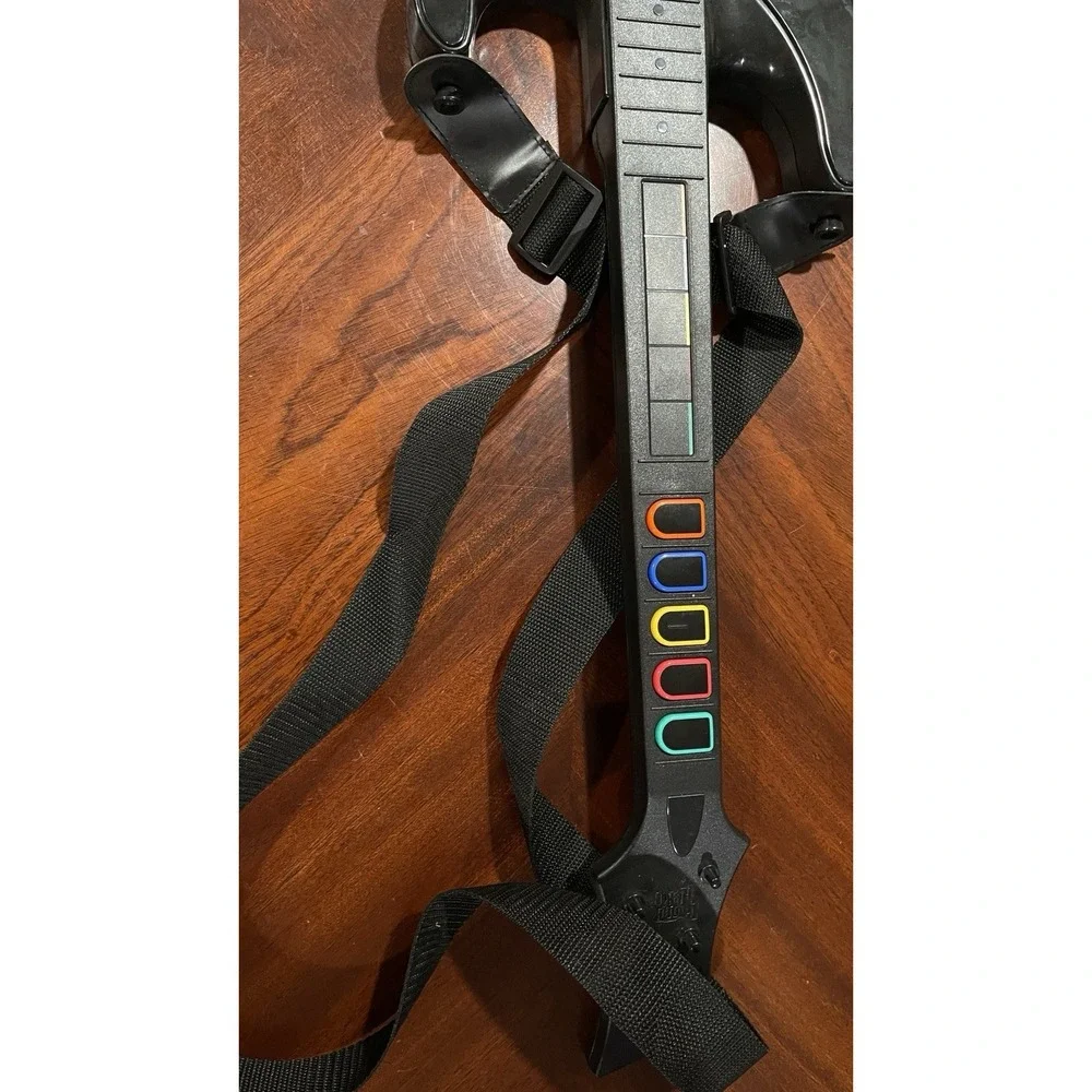 Guitar Hero Wireless Guitar Controller Sunburst Nintendo Wii Untested- As Is